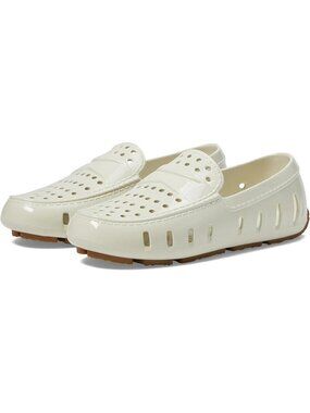 Floafers kids Prodigy Driver Patent white size 10